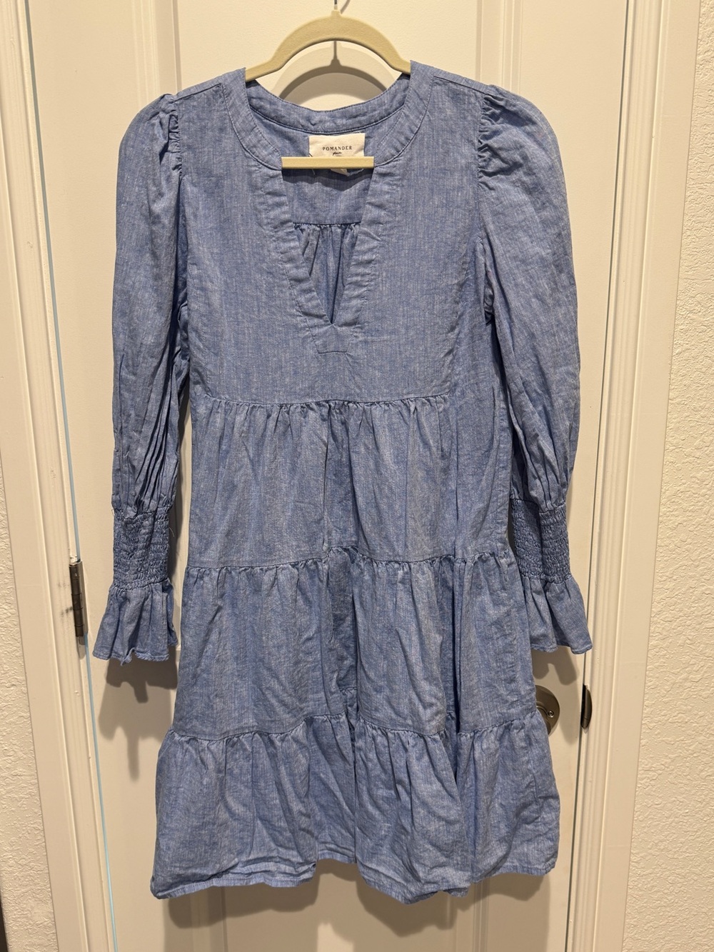 ✨Pomander Place✨ Chambray Kenzo Dress